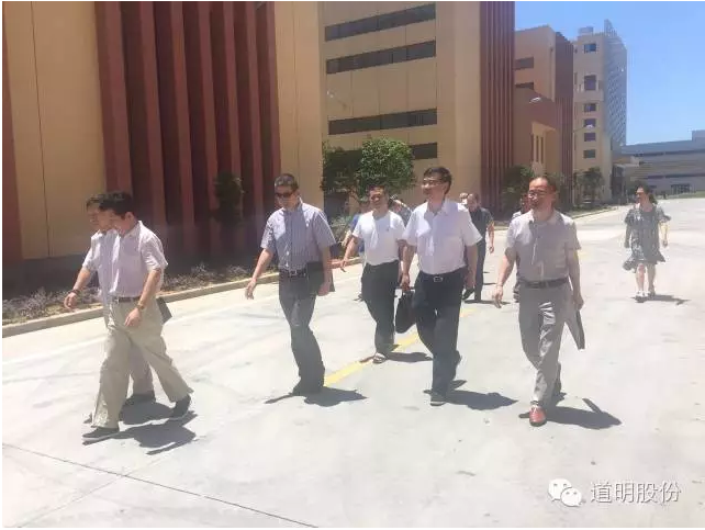 浙江省政協(xié)領(lǐng)導(dǎo)蒞臨道明光學(xué)指導(dǎo)工作并調(diào)研跨國(guó)并購(gòu)重組課題